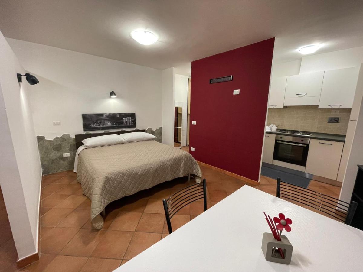 Апартаменти Ground Floor Studio - Monolocale Max 2 Ospiti - Fiumicino Aeroporto E Fiera - Self Check-In Екстер'єр фото
